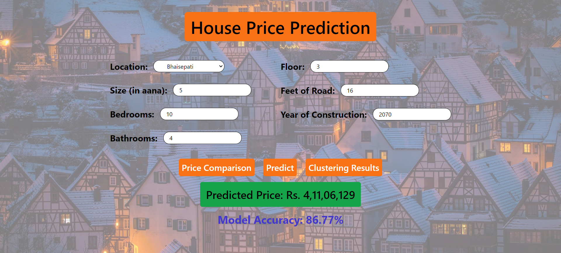 Lalitpur House Price Prediction